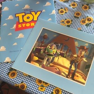1996 Disneys TOY STORY Exclusive Commemorative Lithograph